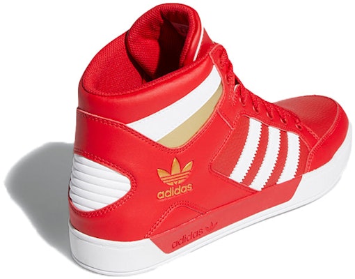 adidas Hard Court High 'Red White Gold' FV5328 Shop adidas Hard Court High 'Red White Gold' FV5328