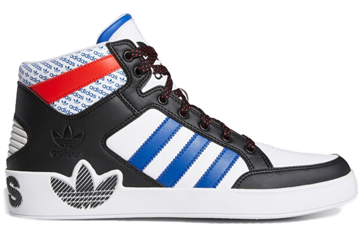 Order adidas originals Hard Court Hi 復古高幫休閒板鞋 男女同款 白藍紅