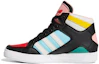 Buy 大童 adidas originals Hardcourt Hi J 潮流百搭休閒 高筒 兒童板鞋 黑粉