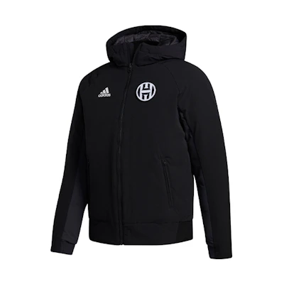 adidas Harden Basketball Training Windproof Hoodie Jacket Black GI6665