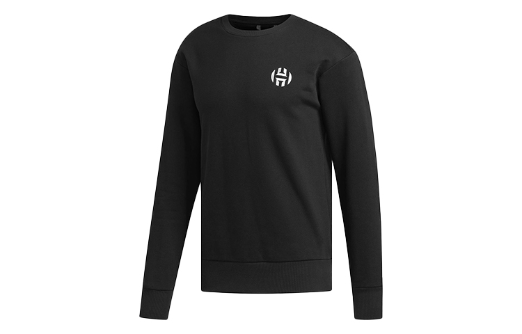 adidas Harden FLE Black Basketball Casual Pullover Hoodie EJ2143