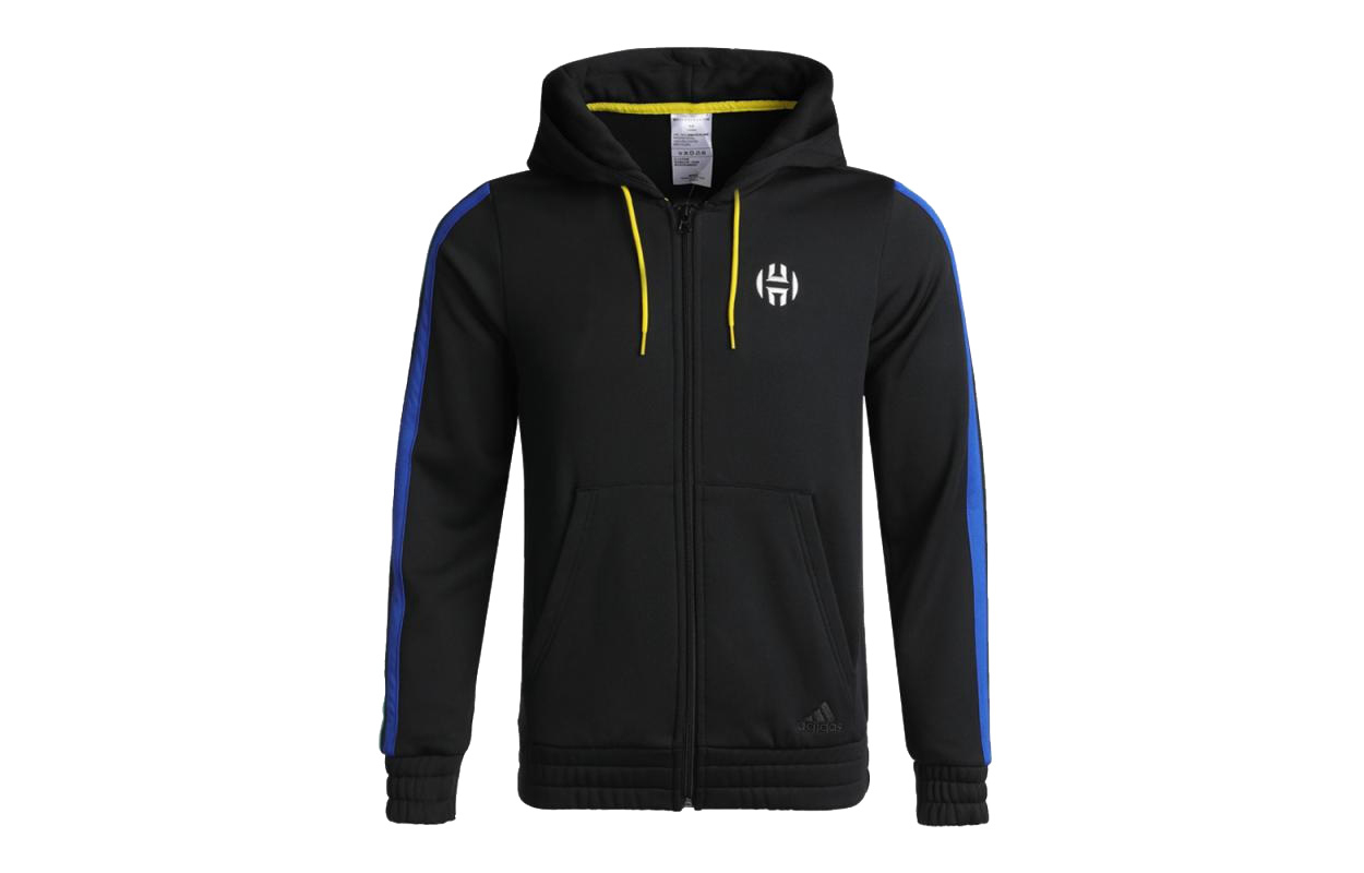 adidas Harden Fleece Full-Zip Hoodie Black GP7619