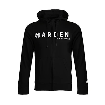 adidas HARDEN FZ Retro Basketball Jacket Black DW8738