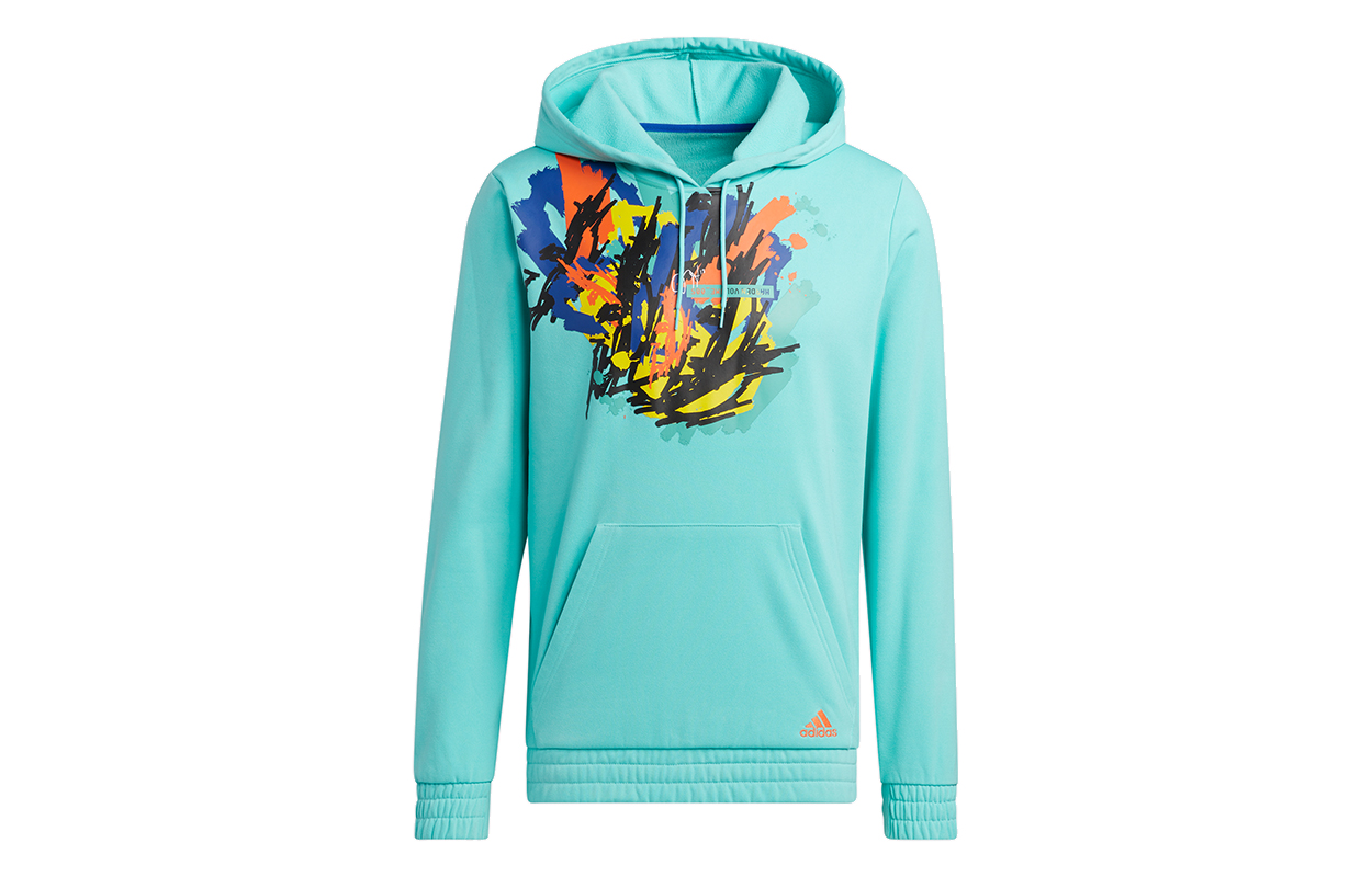 adidas Harden Launch BB Hoodie Loose Basketball Sweatshirt Emerald Green H13714