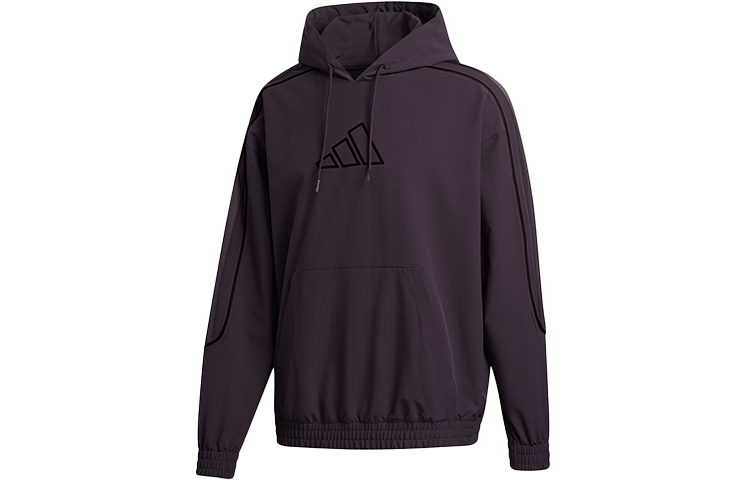 adidas Harden Logo Knit Hoodie Purple () FR5737
