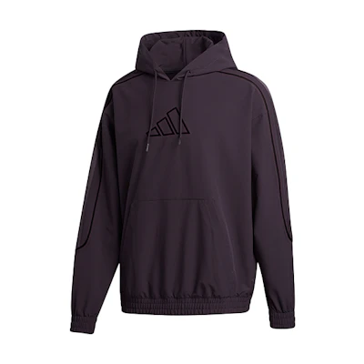 adidas Harden Logo Knit Hoodie Purple () FR5737