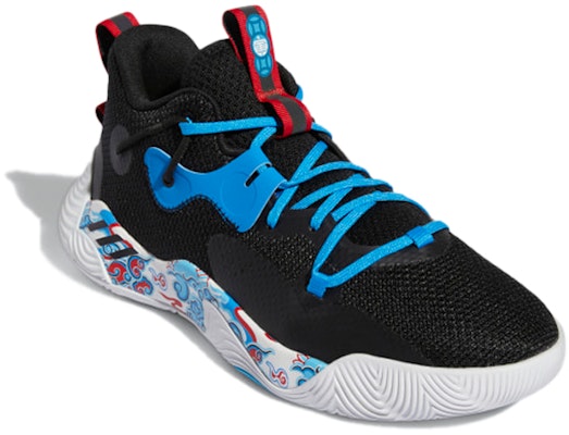 adidas Harden Stepback 3 'Hitam Biru' GY8633 Lookbook adidas Harden Stepback 3 'Hitam Biru' GY8633