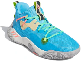 Lookbook adidas Harden Stepback 3 實戰籃球鞋 哈登簡版 藍色