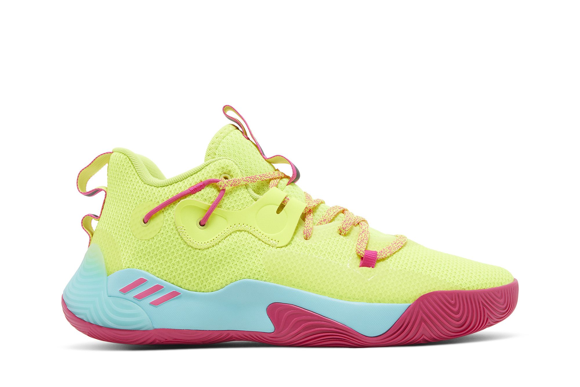 adidas Harden Stepback 3 'Solar Yellow Shock Pink' GY8634