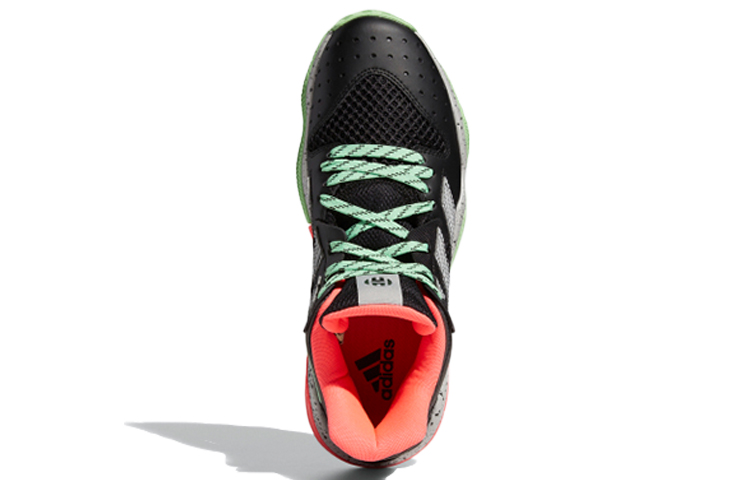 Details for adidas Harden Stepback 哈登 低筒實戰籃球鞋 黑灰綠