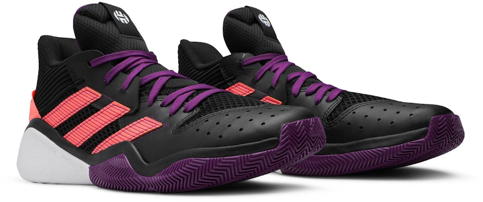 adidas Harden Stepback 'Hitam Ungu Coral' EF9889 Cheap adidas Harden Stepback 'Hitam Ungu Coral' EF9889