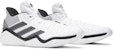 adidas Harden Stepback 'Footwear White' kasut sukan putih. EH1942