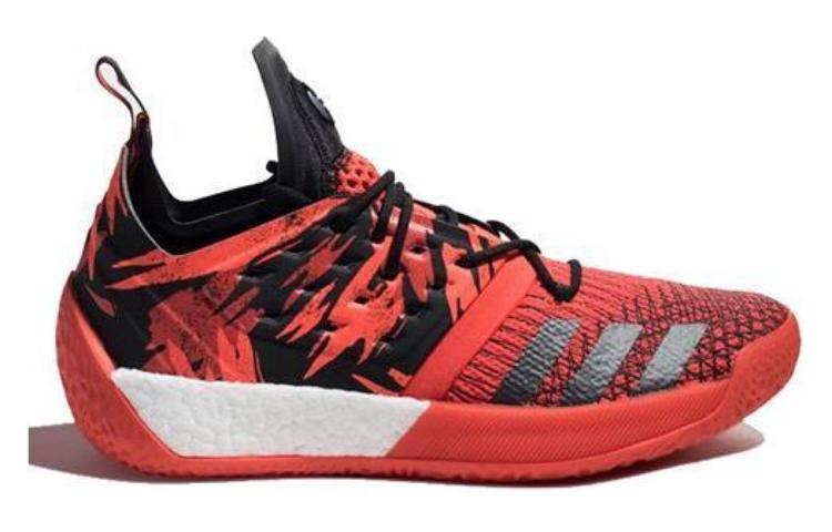 Order Adidas Harden Vol.2 Path 哈登拼接實戰籃球鞋 男款 黑紅