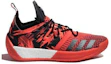 Order Adidas Harden Vol.2 Path 哈登拼接實戰籃球鞋 男款 黑紅