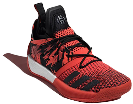 Adidas Harden Vol.2 Path 哈登拼接實戰籃球鞋 男款 黑紅 Lookbook Adidas Harden Vol.2 Path 哈登拼接實戰籃球鞋 男款 黑紅