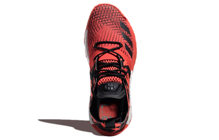 Shop Adidas Harden Vol.2 Path 哈登拼接實戰籃球鞋 男款 黑紅