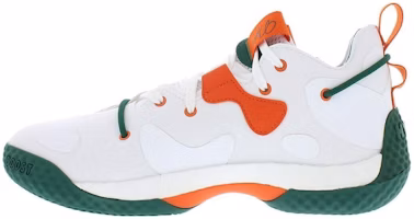 adidas Harden Vol.6 'White Orange Green' GX9190 adidas Harden Vol.6 'White Orange Green' GX9190