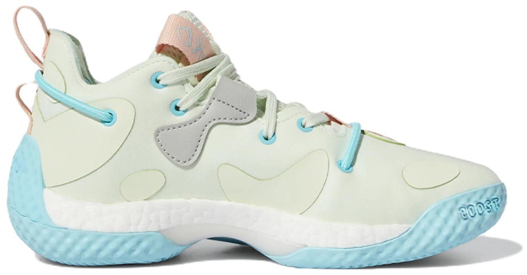 adidas Harden Vol.6 J 'Green Blue Pink' GV8772 Order adidas Harden Vol.6 J 'Green Blue Pink' GV8772