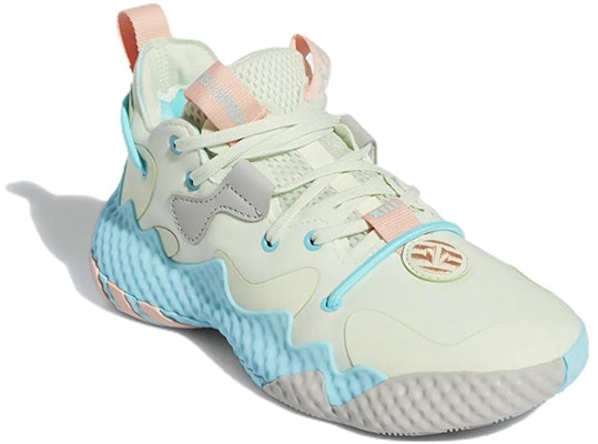 adidas Harden Vol.6 J 'Green Blue Pink' GV8772 Lookbook adidas Harden Vol.6 J 'Green Blue Pink' GV8772