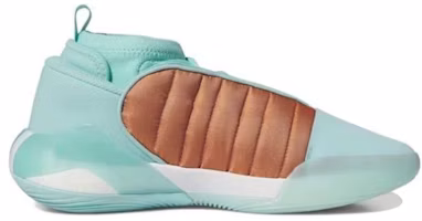 Order adidas Harden Vol.7 "Flash Aqua" 哈登7 蒂芙尼藍 耐磨透氣 中筒籃球鞋 男款 藍黃