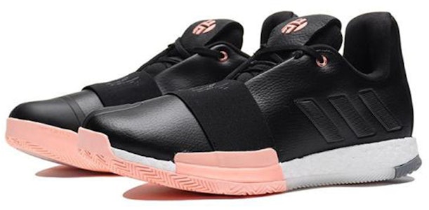adidas Harden Vol.3 哈登 減震耐磨防滑 低筒 實戰籃球鞋 男款 黑粉 Lookbook adidas Harden Vol.3 哈登 減震耐磨防滑 低筒 實戰籃球鞋 男款 黑粉