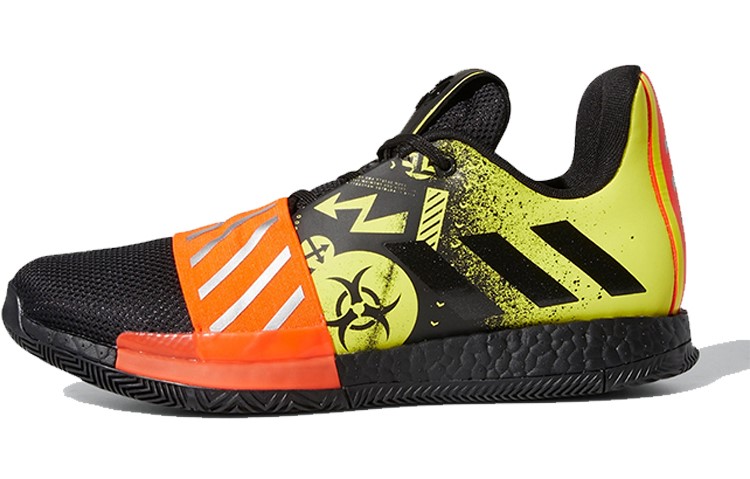 adidas Harden Vol. 3 'Radioactive Yellow Black' FV2592(YC)