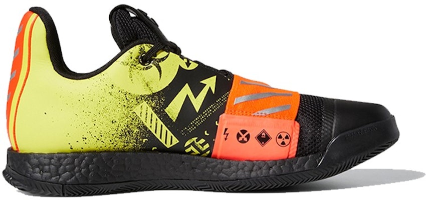 adidas Harden Vol. 3 Radioactive Yellow Black FV2592 YC Novelship