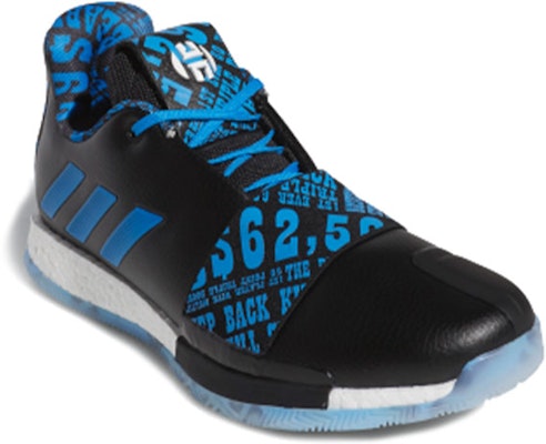 adidas HARDEN VOL 3 WANTED 'Black Blue' EE9508 Lookbook adidas HARDEN VOL 3 WANTED 'Black Blue' EE9508