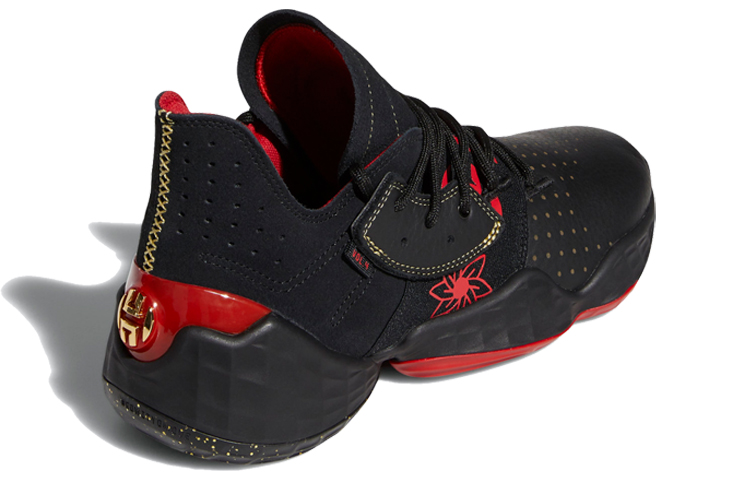 adidas Harden Vol. 4 'Black Scarlet' 圖 4