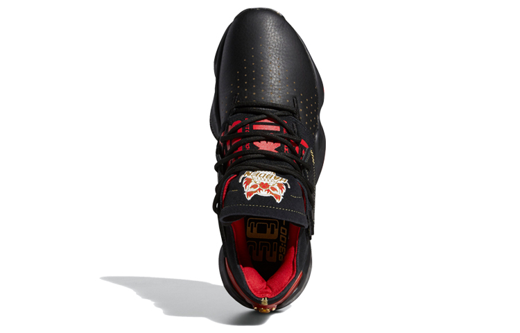 adidas Harden Vol. 4 'Black Scarlet' 圖 5