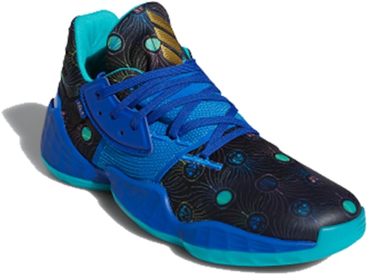 adidas Harden Vol. 4 'Hitam Biru' EF9937 Lookbook adidas Harden Vol. 4 'Hitam Biru' EF9937