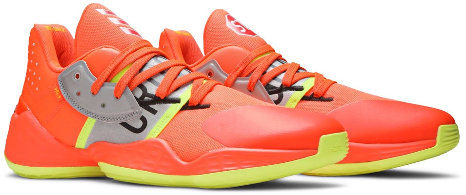 adidas Harden Vol. 4 Playoffs 減震防滑 低筒 籃球鞋 男款 亮橙 Cheap adidas Harden Vol. 4 Playoffs 減震防滑 低筒 籃球鞋 男款 亮橙