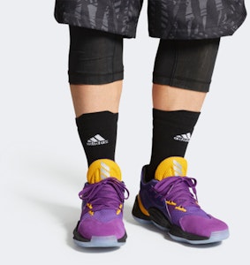 阿迪达斯哈登4代 'Su Casa Mi Casa - 洛杉矶湖人' FW7496 Details for 阿迪达斯哈登4代 'Su Casa Mi Casa - 洛杉矶湖人' FW7496