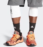 阿迪达斯 哈登 Vol. 4 GCA '橙黑' FV4155 Details for 阿迪达斯 哈登 Vol. 4 GCA '橙黑' FV4155