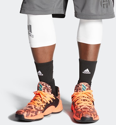 아디다스 하든 Vol. 4 GCA '오렌지 블랙' FV4155 Details for 아디다스 하든 Vol. 4 GCA '오렌지 블랙' FV4155