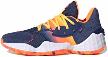 adidas Harden Vol. 4 'Dark Blue Yellow' FX9199 adidas Harden Vol. 4 'Dark Blue Yellow' FX9199
