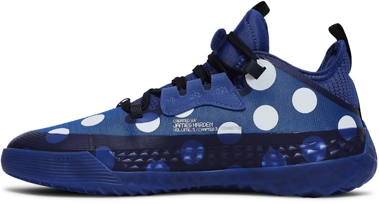 adidas Harden Vol. 5 Futurenatural 'Polka Dot - Biru Diraja' H68594 Lookbook adidas Harden Vol. 5 Futurenatural 'Polka Dot - Biru Diraja' H68594