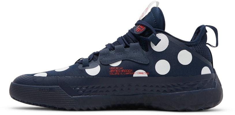 adidas Harden Vol. 5 Futurenatural 'Polka Dot - Navy Team' GW2955 Lookbook adidas Harden Vol. 5 Futurenatural 'Polka Dot - Navy Team' GW2955