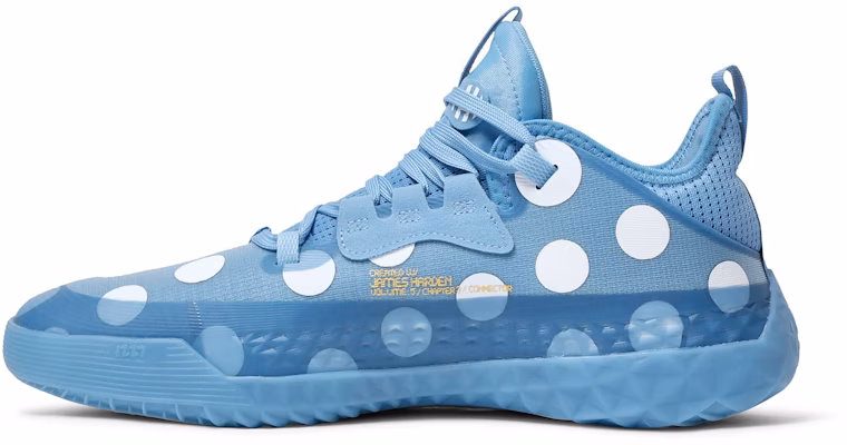 adidas Harden Vol. 5 Futurenatural 'Polka Dot - Biru Muda' GX6146 Lookbook adidas Harden Vol. 5 Futurenatural 'Polka Dot - Biru Muda' GX6146