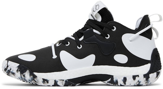 아디다스 하든 Vol. 6 "블랙 화이트" GV8704 Lookbook 아디다스 하든 Vol. 6 "블랙 화이트" GV8704