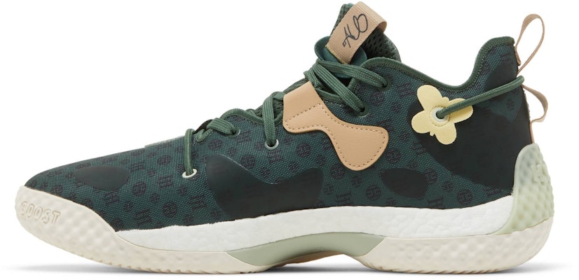 adidas Harden Vol. 6 'Green Oxide Monogram' GW9032 Lookbook adidas Harden Vol. 6 'Green Oxide Monogram' GW9032