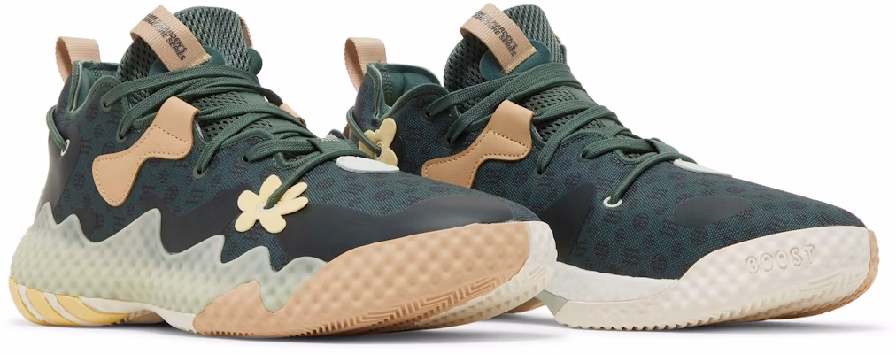 adidas Harden Vol. 6 'Green Oxide Monogram' GW9032 Cheap adidas Harden Vol. 6 'Green Oxide Monogram' GW9032