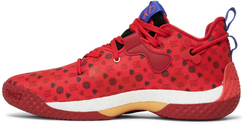 아디다스 하든 Vol. 6 '생생한 레드 모노그램' HQ3884 HQ3884 Lookbook 아디다스 하든 Vol. 6 '생생한 레드 모노그램' HQ3884 HQ3884