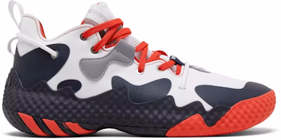 adidas Harden Vol. 6 'White Vivid Red Legend Ink' GV9081 adidas Harden Vol. 6 'White Vivid Red Legend Ink' GV9081