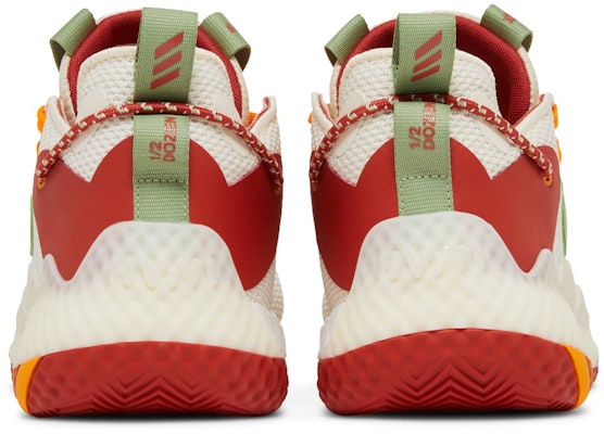 adidas Harden Vol. 6 'Wonder White Magic Lime' GW9030 Details for adidas Harden Vol. 6 'Wonder White Magic Lime' GW9030