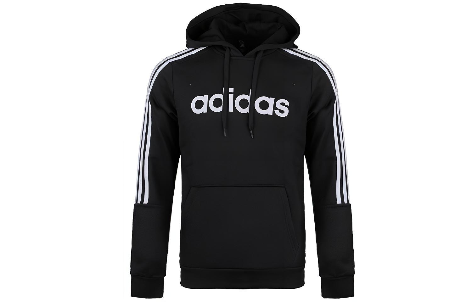 adidas HD Sweat Knit Pullover Hoodie Black EI8984