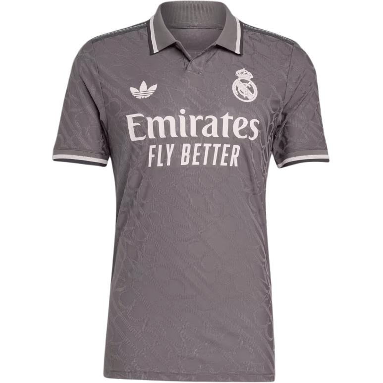adidas HEAT.RDY Real Madrid Charcoal Short Sleeve Soccer Tee - IY1761