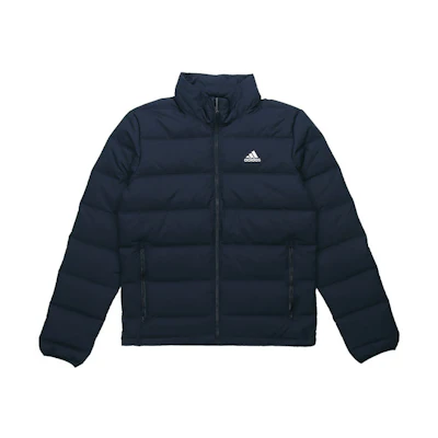 adidas Helionic 3S Navy Down Jacket Outdoor High Collar DZ1445