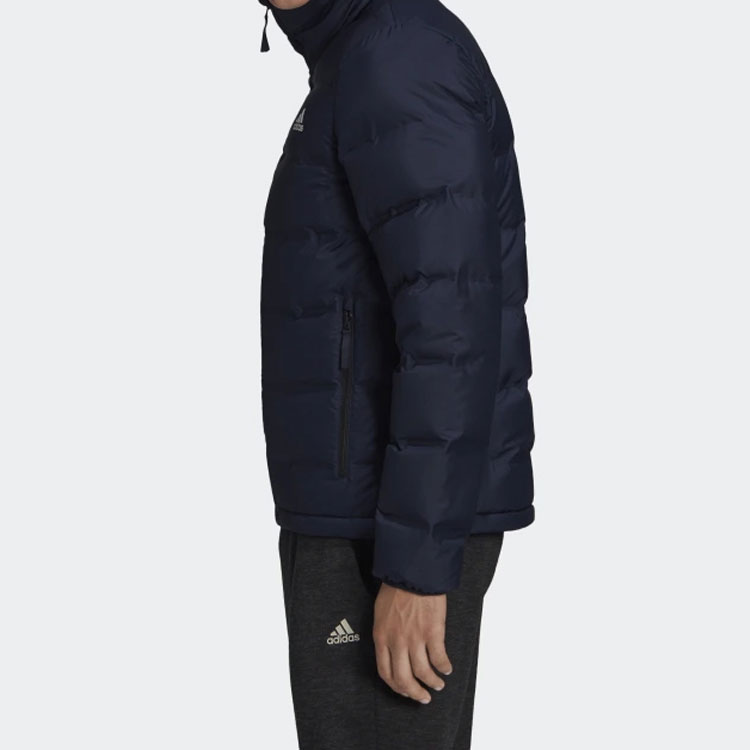 adidas Helionic 3S Navy Down Jacket Outdoor High Collar DZ1445 圖 6
