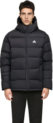 adidas Helionic Ho Jkt Black Winter Waterproof Down Jacket with High Collar HG8751 1